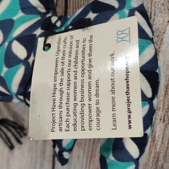 Handcrafted 6" Stuffed Rhinoceros - Picture 5 of 5